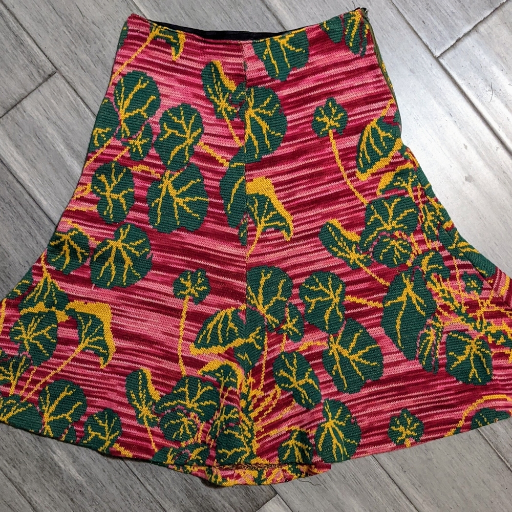 Vintage Alley Cat Betsey Johnson Knit Skirt 26 Retro Punk Boho - Picture 2 of 4